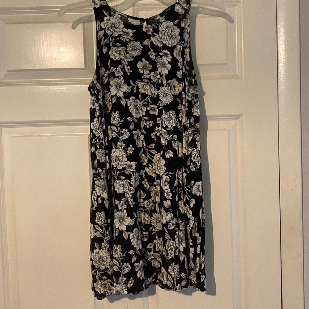 Floral mini dress